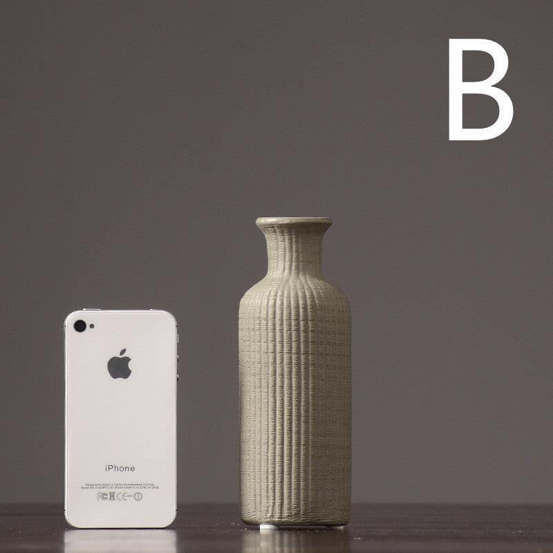 Ceramic Dried Flower Vase Decoration Home Decoration - Pacisia