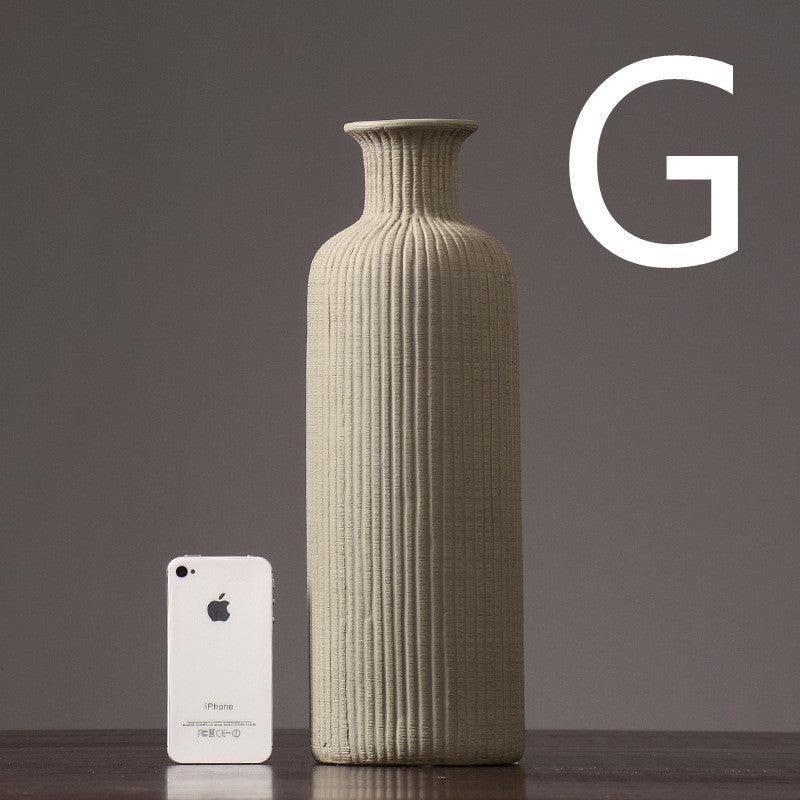 Ceramic Dried Flower Vase Decoration Home Decoration - Pacisia