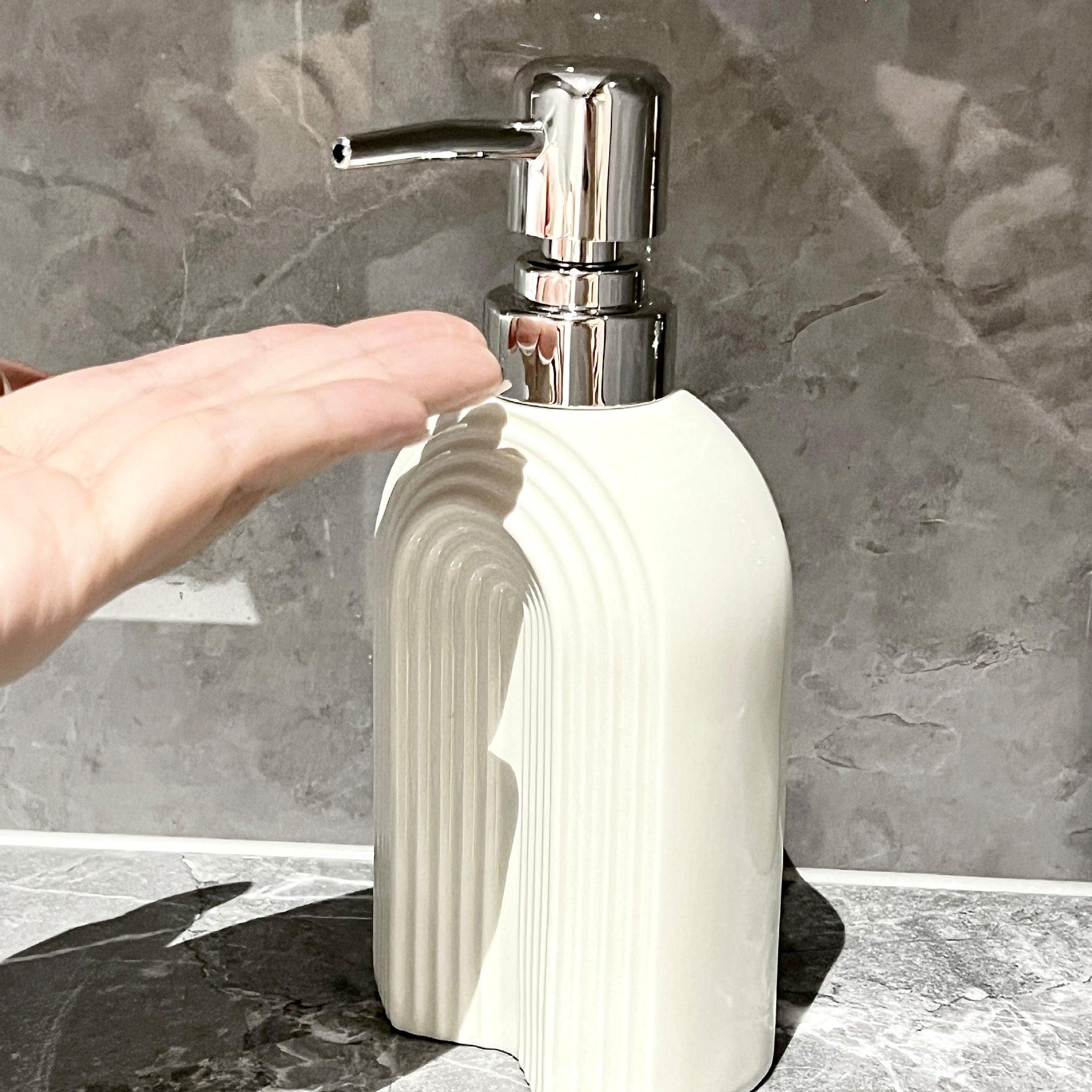 Ceramic Large Capacity Shower Gel Shampoo Travel Bottle Ceramic Large Capacity - Pacisia