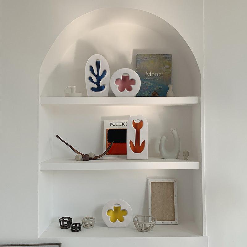 Ceramic Vase Decoration Flower Creative Living Room - Pacisia