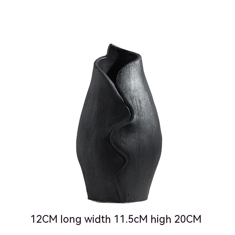 Ceramic Vase Handmade Brushed Decorative Ornaments - Pacisia