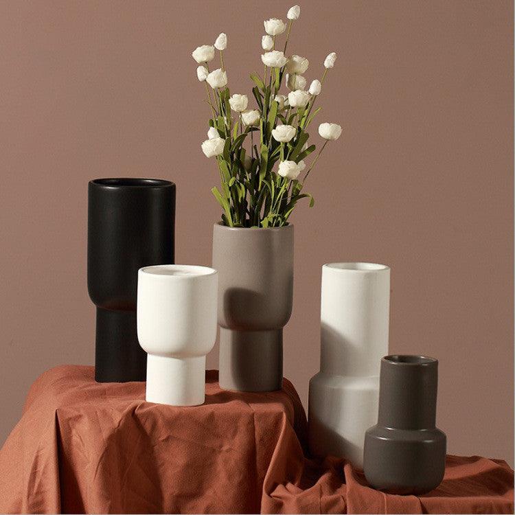 Ceramic Vase Home Furnishing Decoration Dried Flower Arrangement - Pacisia