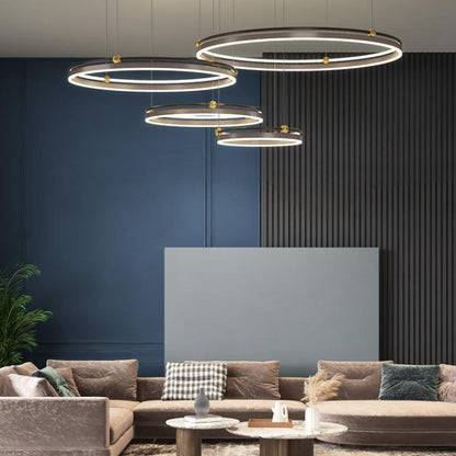 Chandelier Living Room Brushed Aluminum Bedroom Study - Pacisia