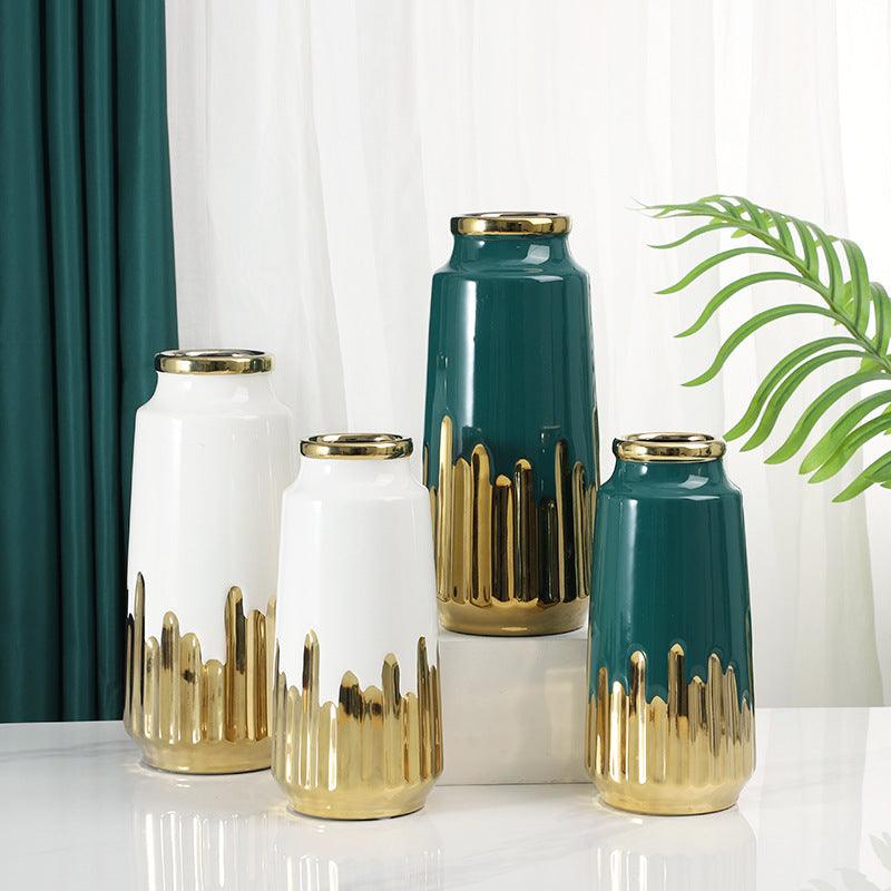 Chinese Style Vase Ceramic Model Living Room Decorations - Pacisia