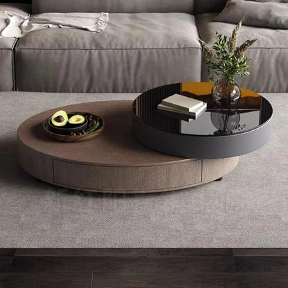 Console Furniture Coffee Table Low Table Desk Side Tables Center Living Room Hall Lift Up Round Sofa Yemek Masasi Design Home - Pacisia