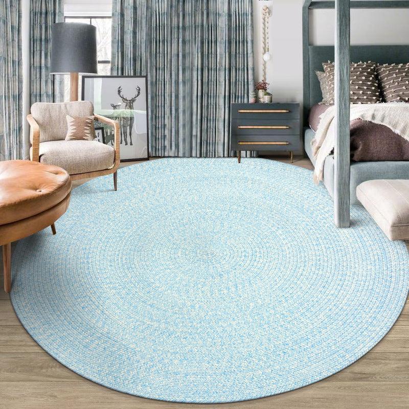 Cotton And Linen Handwoven Japanese Simple Carpet Living Room - Pacisia