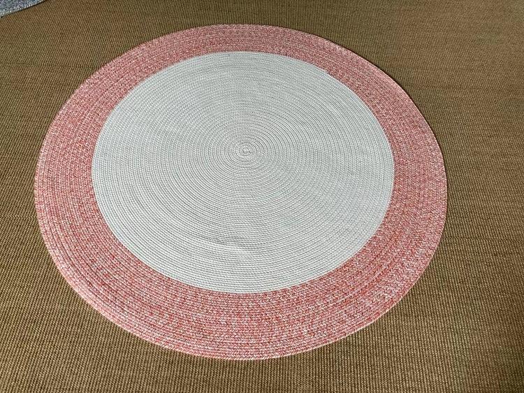 Cotton And Linen Handwoven Japanese Simple Carpet Living Room - Pacisia