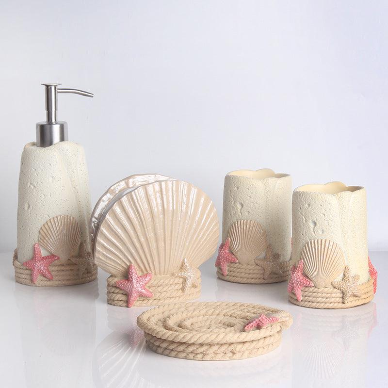 Creative Bathroom Five-piece Bathroom Toilet Set - Pacisia