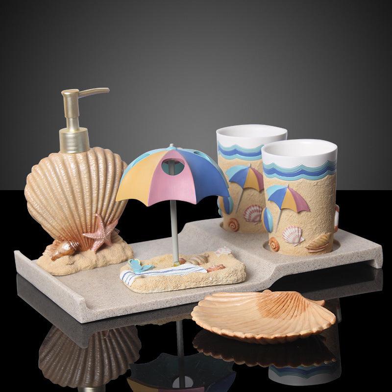 Creative Bathroom Five-piece Bathroom Toilet Set - Pacisia