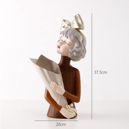 Creative Bubble Girl Vase Simple Decoration - Pacisia