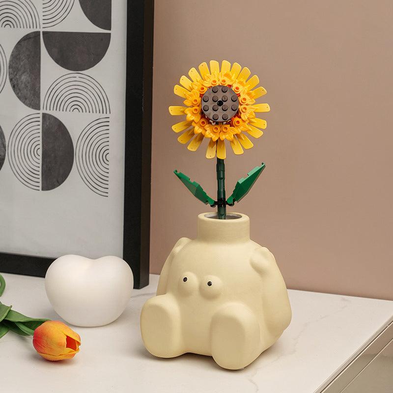 Creative Cute Big Foot Vase Decorative Small Ornaments - Pacisia