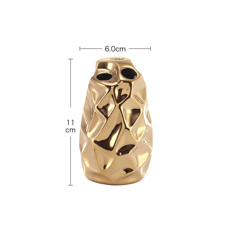 Creative Golden Ceramic Bathroom Toilet Set - Pacisia