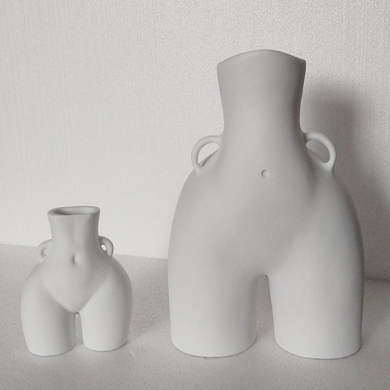 Creative Human Butt Modeling Resin Vase - Pacisia