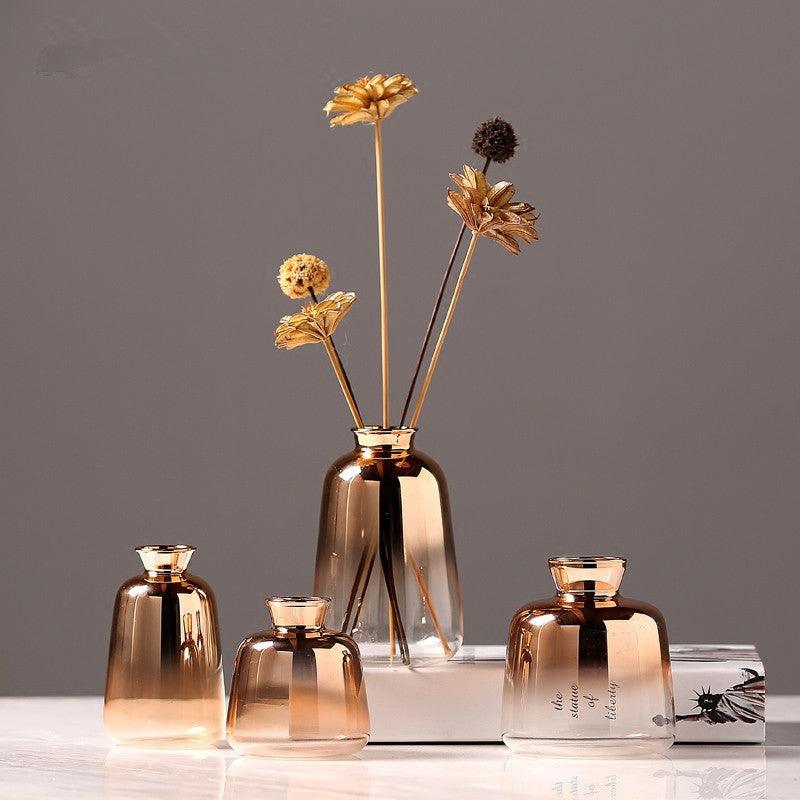 Creative Hydroponic Glass Vase Living Room Flower Arrangement - Pacisia