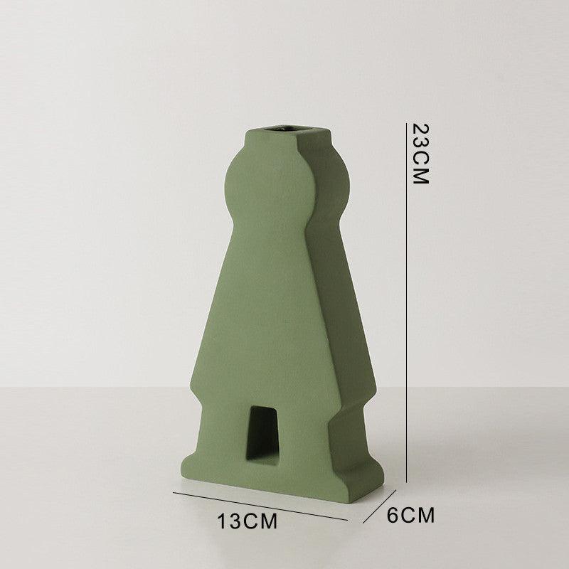 Creative Medieval Style Geometric Vase Home Template - Pacisia