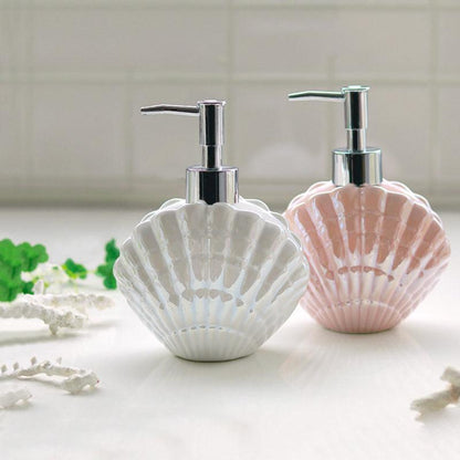 Creative Mermaid Shell Shower Gel Hand Sanitizer Squeezing Bottle - Pacisia
