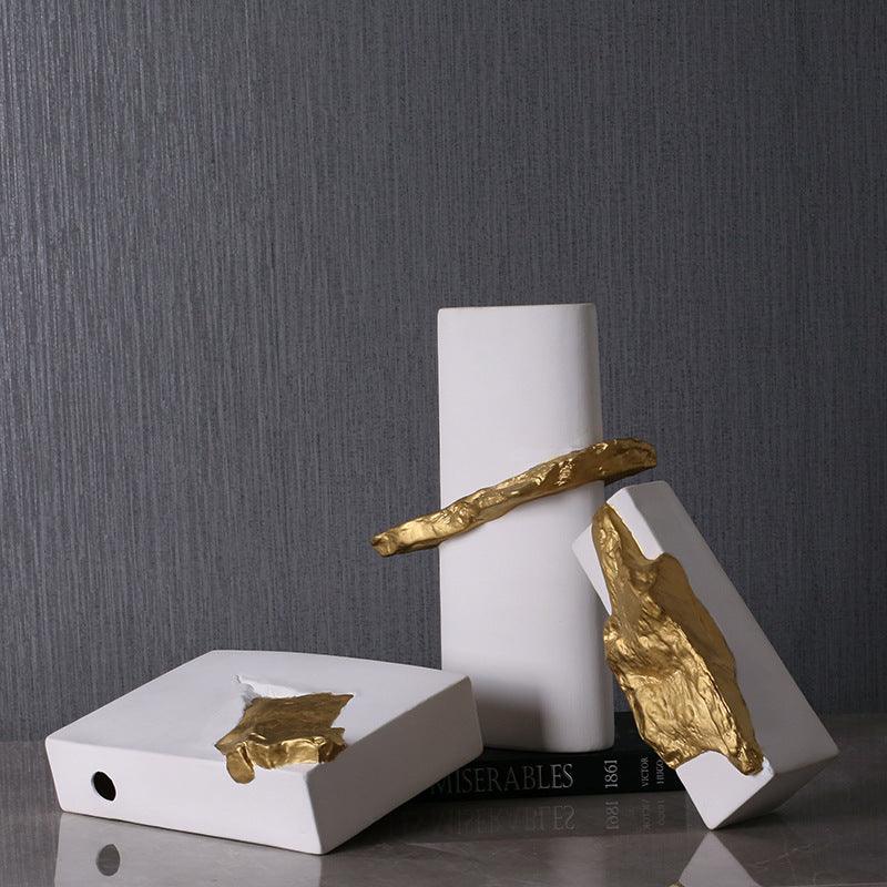 Creative New Chinese Minimalist Ceramic Vase - Pacisia