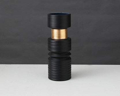 Creative Threaded Ceramic Vase, Flower Arrangement, Home Decoration, New Chinese Ornaments - Pacisia