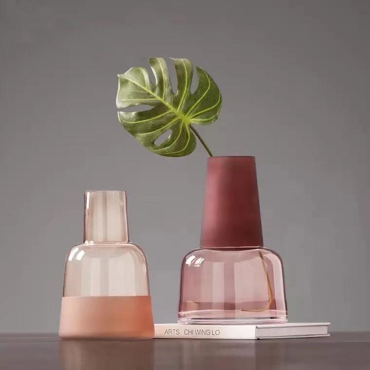 Creative Transparent Glass Vase Hydroponic Flower Arrangement Ornament - Pacisia