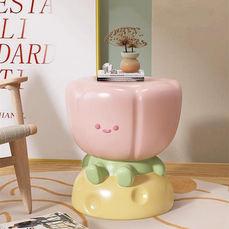 Creative Tulip-shaped Flooring Coffee Table Living Room Ornaments - Pacisia