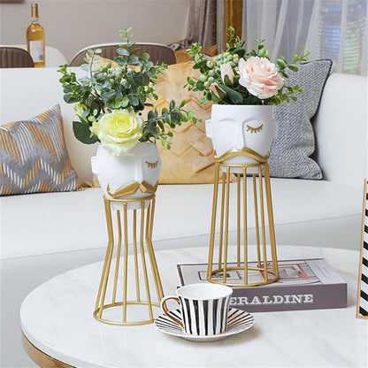 Creative vase living room flower arrangement - Pacisia