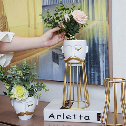 Creative vase living room flower arrangement - Pacisia