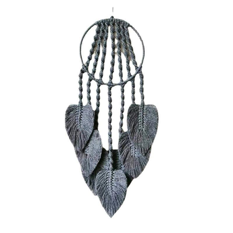 Creative Woven Leaves Tapestry Wall Decor - Pacisia