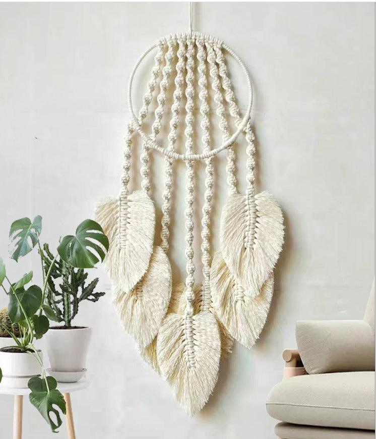 Creative Woven Leaves Tapestry Wall Decor - Pacisia