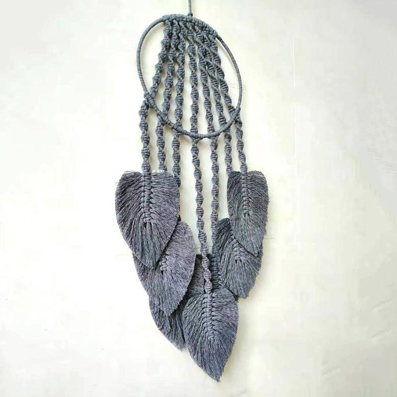 Creative Woven Leaves Tapestry Wall Decor - Pacisia