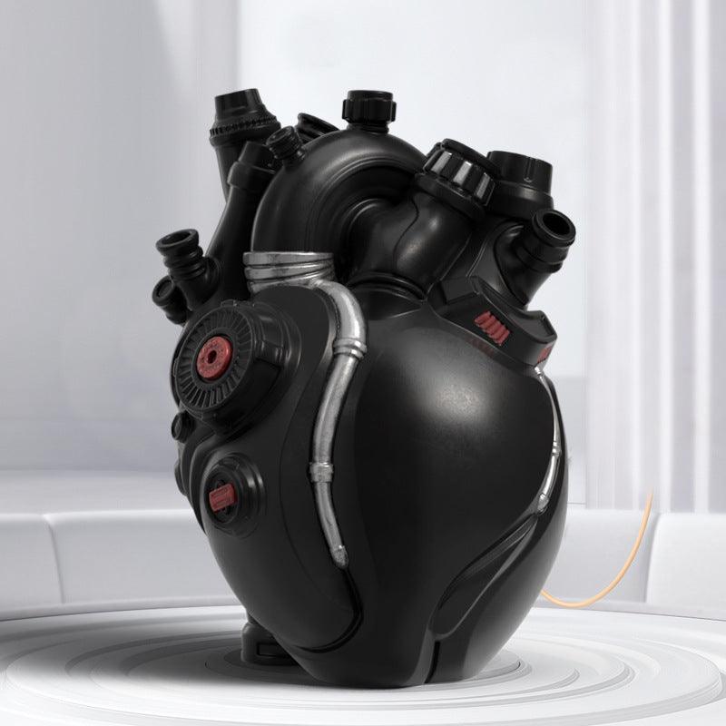 Cyber Punk Simulation Heart Vase Ornament Creative Technology Halloween Home Decor - Pacisia