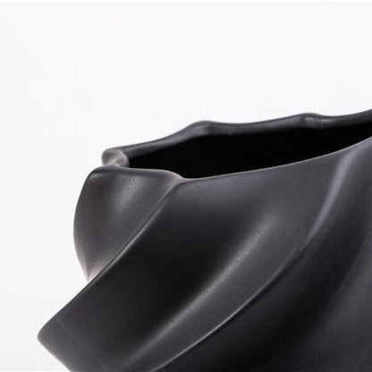 Cyclone Texture Home Ceramic Vase - Pacisia