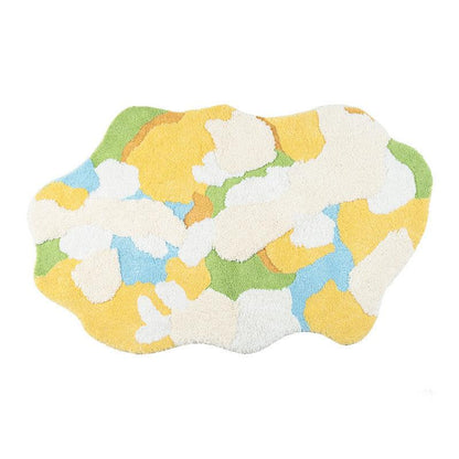 Moss Carpet Household Living Room Absorbent Flocking Carpet Bedroom Non-slip Antifouling Floor Mat - Pacisia