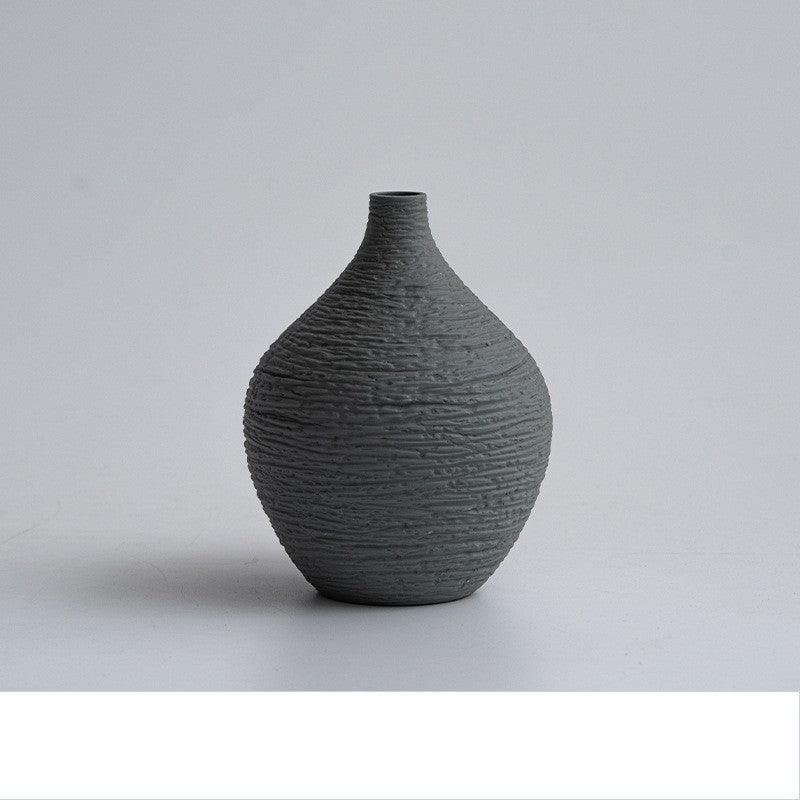 Damon Jumping Knife Craft Vase Simple Modern Style Small Japanese Vase - Pacisia