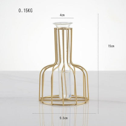 Decoration glass living room test tube vase - Pacisia