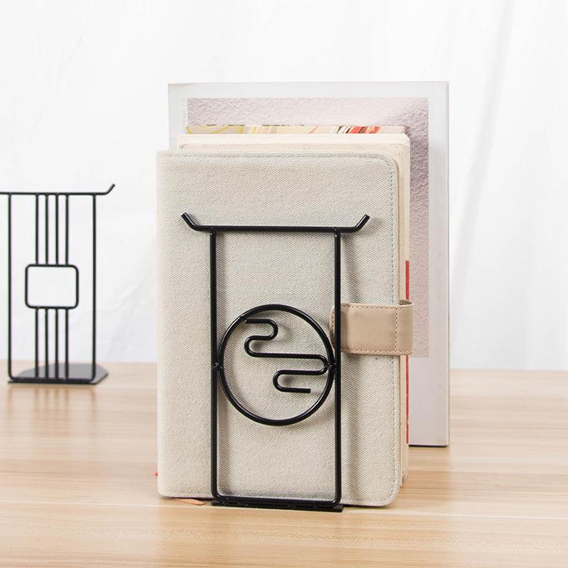 Desktop Metal Bookend Study Office Documents - Pacisia