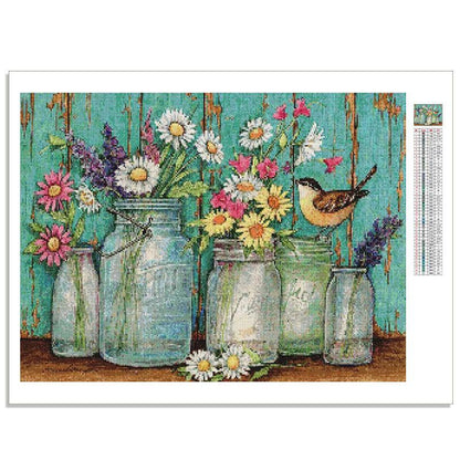 Diamond Mosaic Vase Diamond Painting - Pacisia