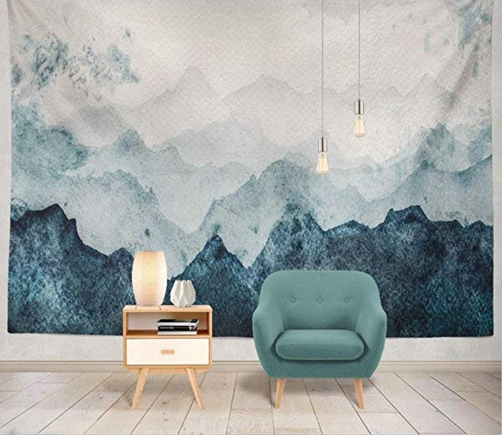Digital printing new hang cloth home tapestry - Pacisia