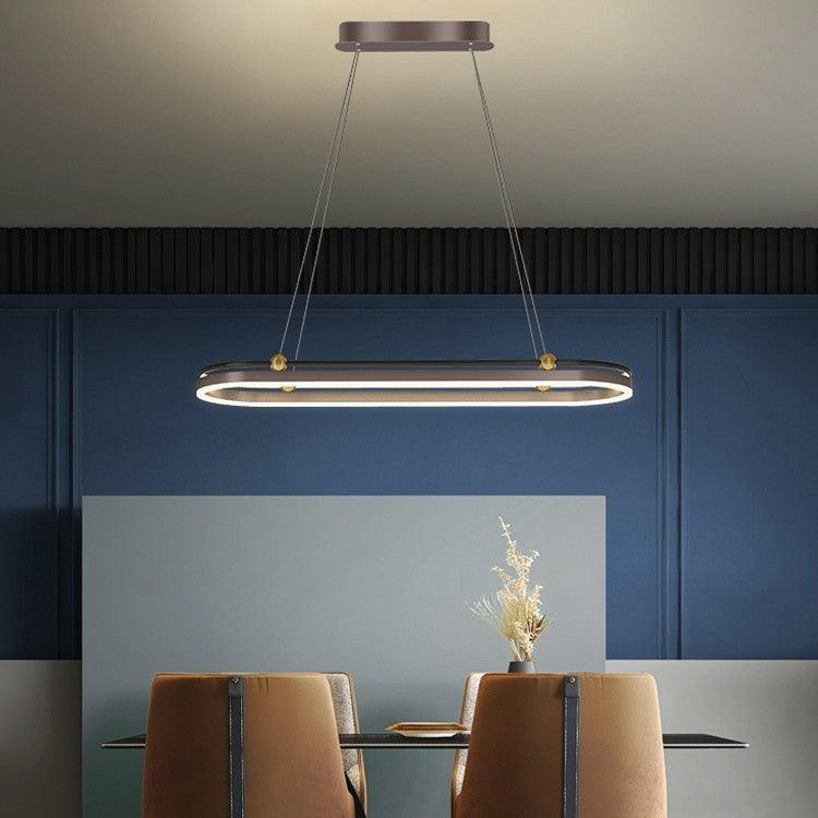 Dining Room Chandelier Modern Creative Personality Art Table Bar Long Chandelier - Pacisia