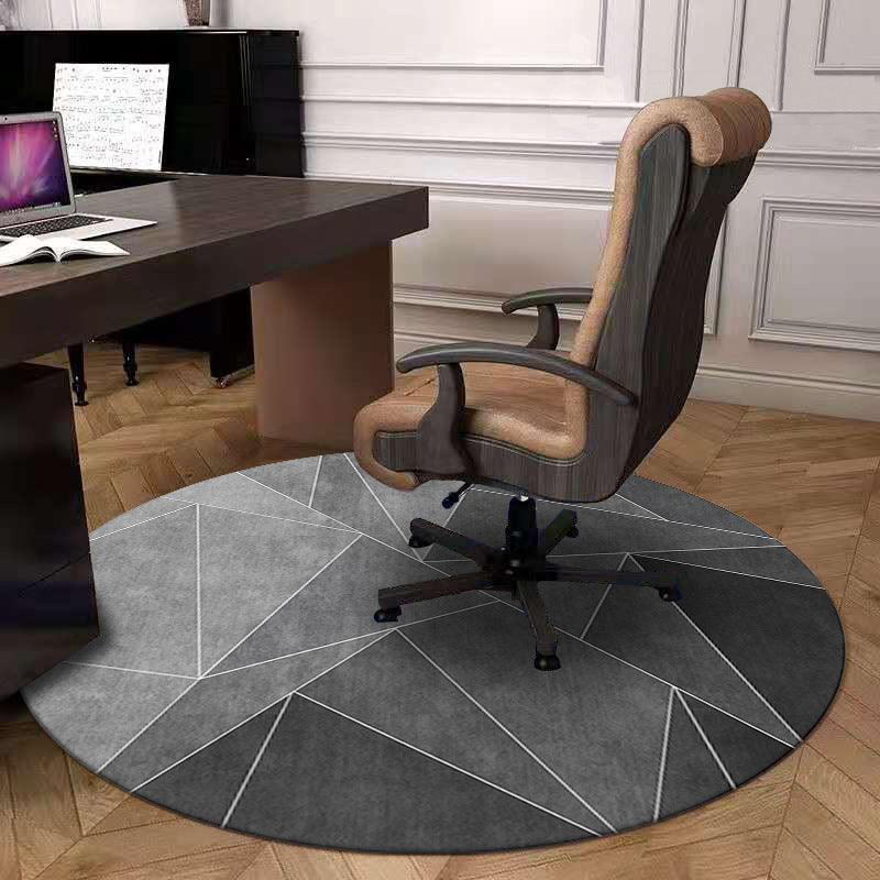 Dirt-resistant Office Computer Underfoot Round Carpet Pad - Pacisia