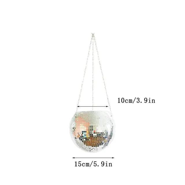 Disco Ball Flower Hanging Vase - Pacisia