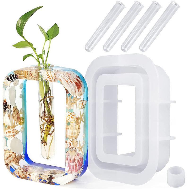 DIY Vase Epoxy Mould Epoxy Mould Square Vase - Pacisia