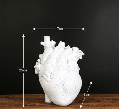 Shape Flower Vase Nordic Style Flower Pot Art Vases Sculpture Desktop Plant Pot For Home Decor Ornament Gifts - Pacisia