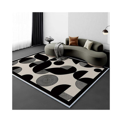 Living Room Carpet Fully Covered Bedroom And Household Sofa Table Carpet Bedside Stain-resistant Non-slip Foot Mat - Pacisia