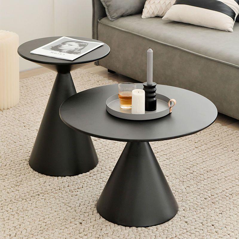 Round Tea Table Combination Simple Living Room Side A Few Sofa Side Bedroom Bedside Cabinet - Pacisia
