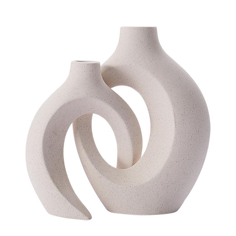 European Ceramic Vase Combination Ins Style Creative Decoration - Pacisia