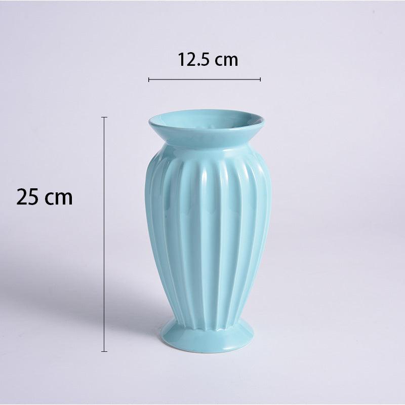 European Light Luxury Ceramic Creative Vase Ornament - Pacisia