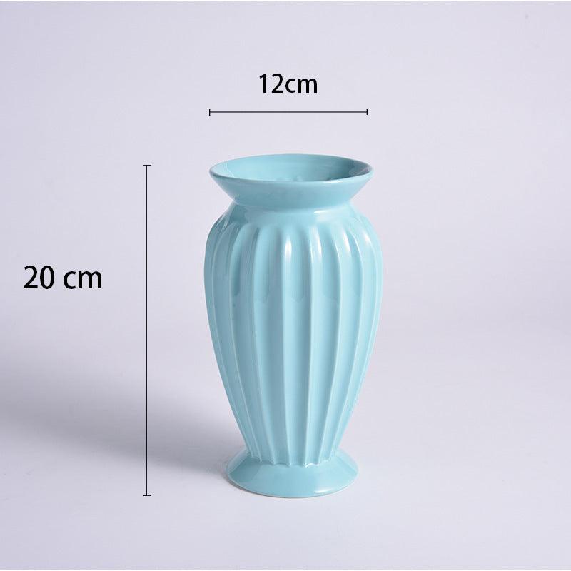 European Light Luxury Ceramic Creative Vase Ornament - Pacisia