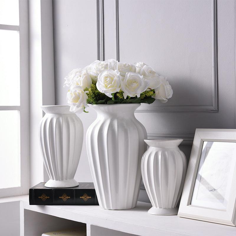 European Light Luxury Ceramic Creative Vase Ornament - Pacisia