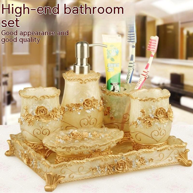 European Style Bathroom 6-piece Set Bathroom Suit - Pacisia