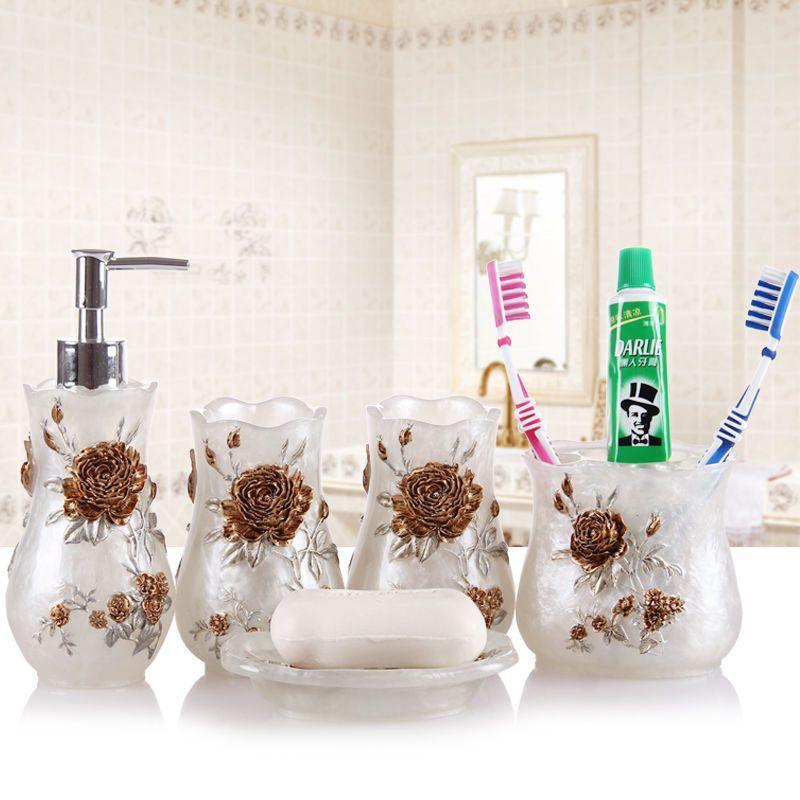 European Style Bathroom 6-piece Set Bathroom Suit - Pacisia